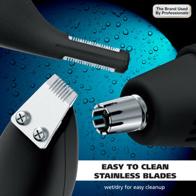 Peigne de guidage pour tondeuse Wahl avec longueurs ajustables