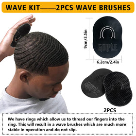 Peigne de poche inclus dans le kit Goiple 360 Wave