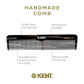 Peigne KENT 16T-16TG affiché à côté de produits de soin capillaire