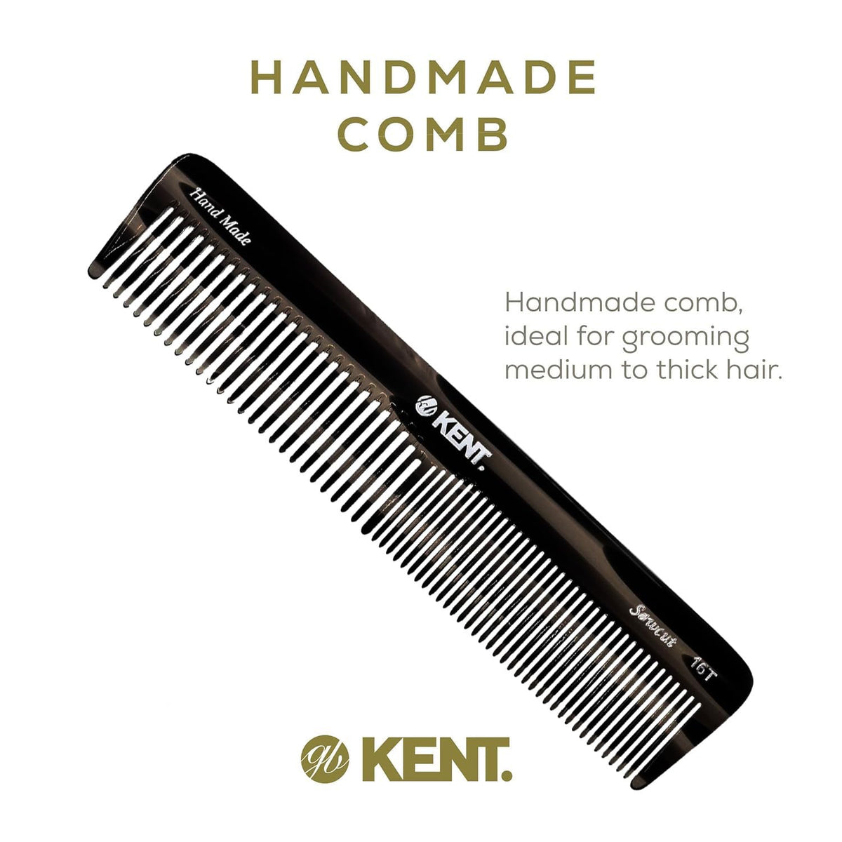 Peigne KENT en utilisation sur cheveux bouclés