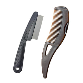 Peigne large en plastique AMZWISH pour pellicules