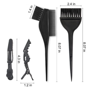 Peigne-pinceau du kit de teinture Yexixsr