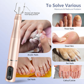 Perceuse à ongles TUOBEO avec affichage de la vitesse