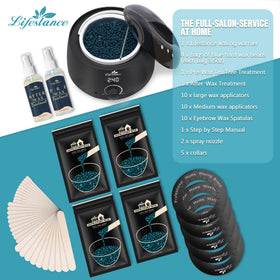Perles de cire au jasmin pour épilation avec kit Lifestance