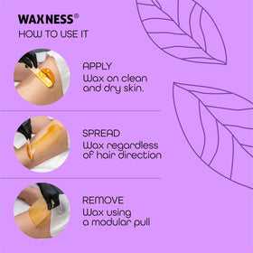 Perles de cire dur Wax Necessities avec spatule