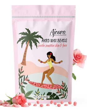 Perles de cire rose Ajoura en pot de 440g