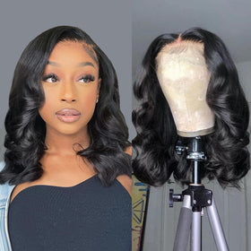 Perruque Bob Douyin avec coiffure lisse et soyeuse