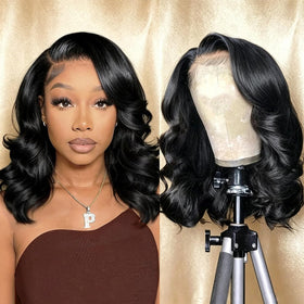 Perruque Bob Douyin en cheveux brésiliens naturels