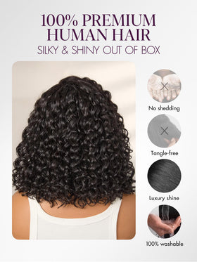 Perruque courte LUVME HAIR dans un style chic et moderne
