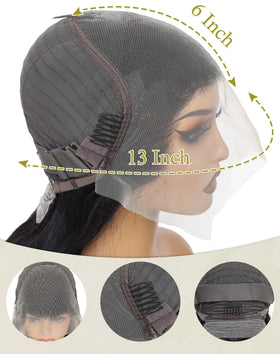 Perruque en cheveux humains MsBertha avec style bouclé