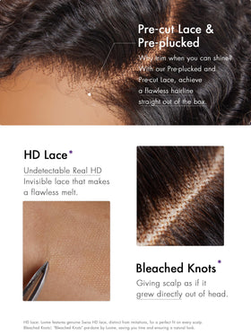 Perruque Kinky Curly Ombre Brun sur mannequin