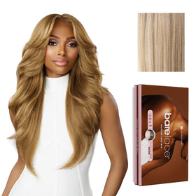Perruque lace 6x5 Balayage Ash Blonde vue avant
