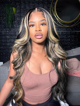 Perruque MUZOJET Body Wave 1B/27 vue arrière