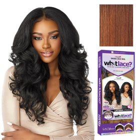 Perruque Sensationnel What Lace Latisha 13x6 Flamboyage Auburn vue de face