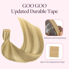 Personne utilisant les extensions de cheveux GOO GOO dans un cadre quotidien
