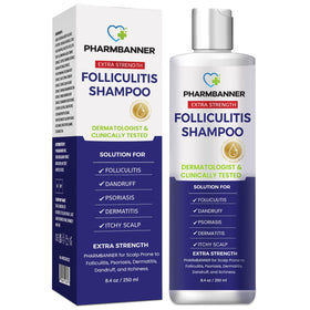 PHARMBANNER Shampooing Antifongique 281g vue avant avec étiquette