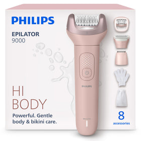 PHILIPS Épilateur Série 9000 modèle BRE717/00 avec accessoires
