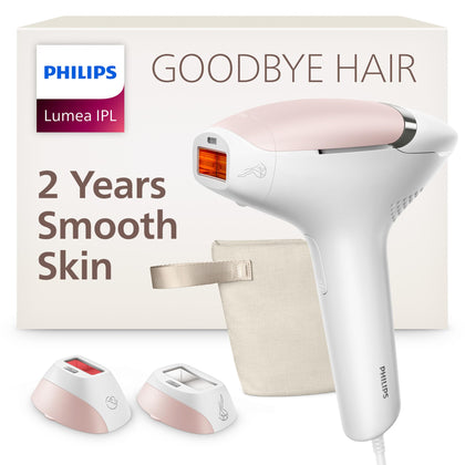 PHILIPS Lumea IPL 8000 vue avant avec embout pour le corps