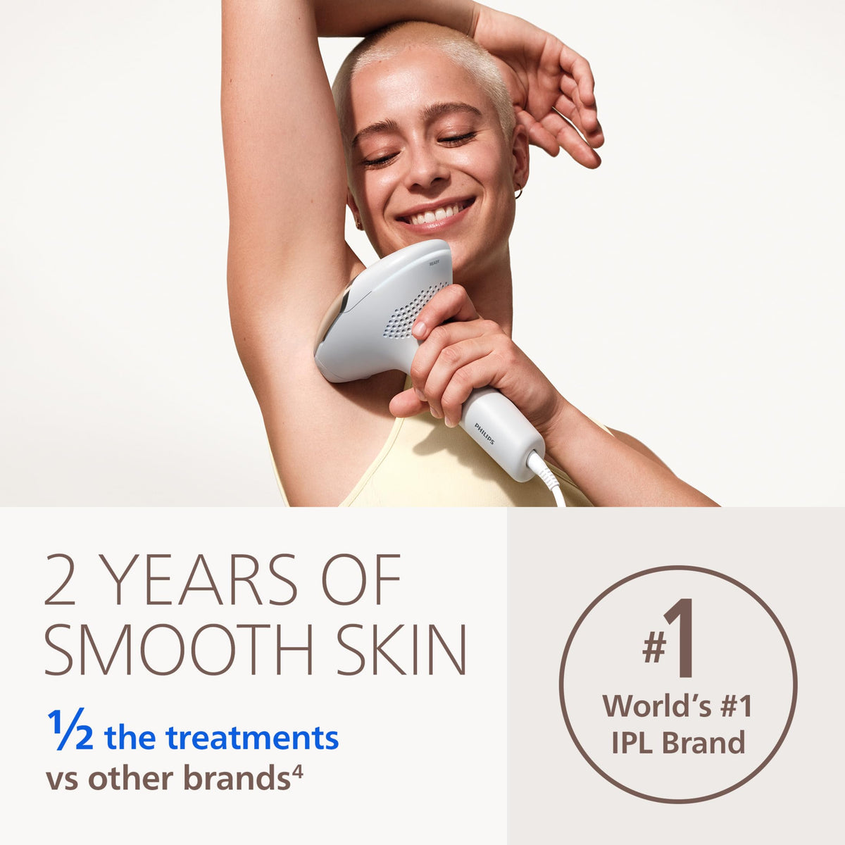 Philips Lumea IPL BRI984/03 avec écran et boutons