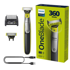 PHILIPS Shaver OneBlade 360 QP2730 avec accessoires de tonte