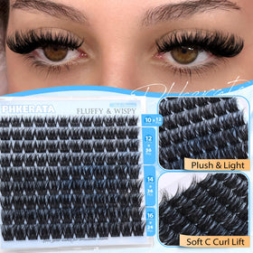 PHKERATA Faux Cils, bande ultra-fine