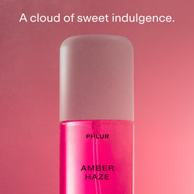PHLUR Amber Haze Brume Corporelle 3 Fl Oz packaging