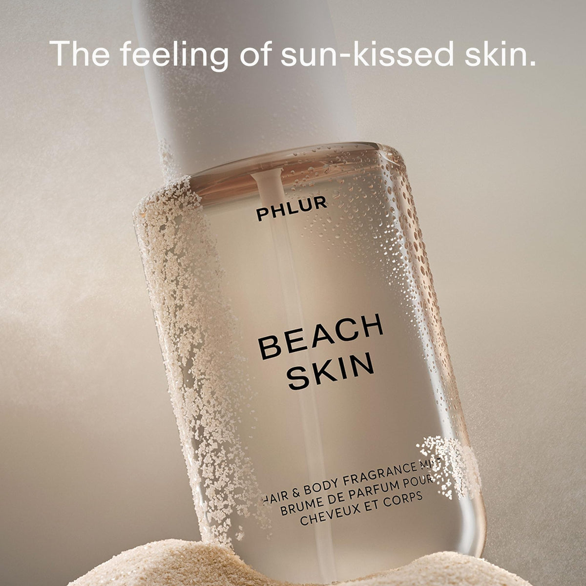 PHLUR Brume Corporelle Beach Skin 240ml avec flacon et bouchon