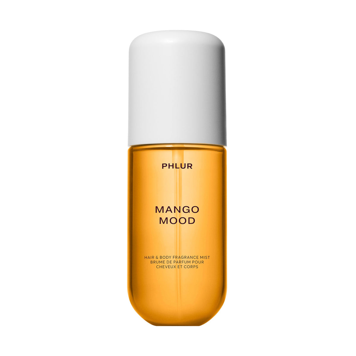 PHLUR Mango Mood brume corporelle 141g avec packaging coloré