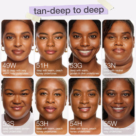 Photo du tube de concealer tarte Shape Tape 49W sur une table