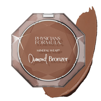 Physicians Formula Bronzer Minéral Wear® vue avant avec fini déwy