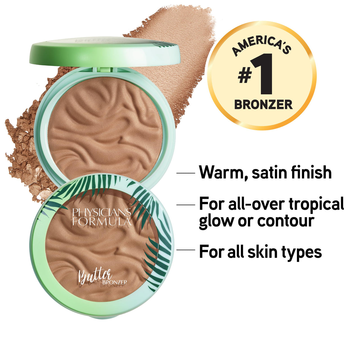 Physicians Formula Bronzer Murumuru Butter 60g texture en poudre