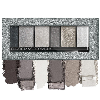 Physicians Formula Shimmer Strips palette vue de face avec 6 teintes