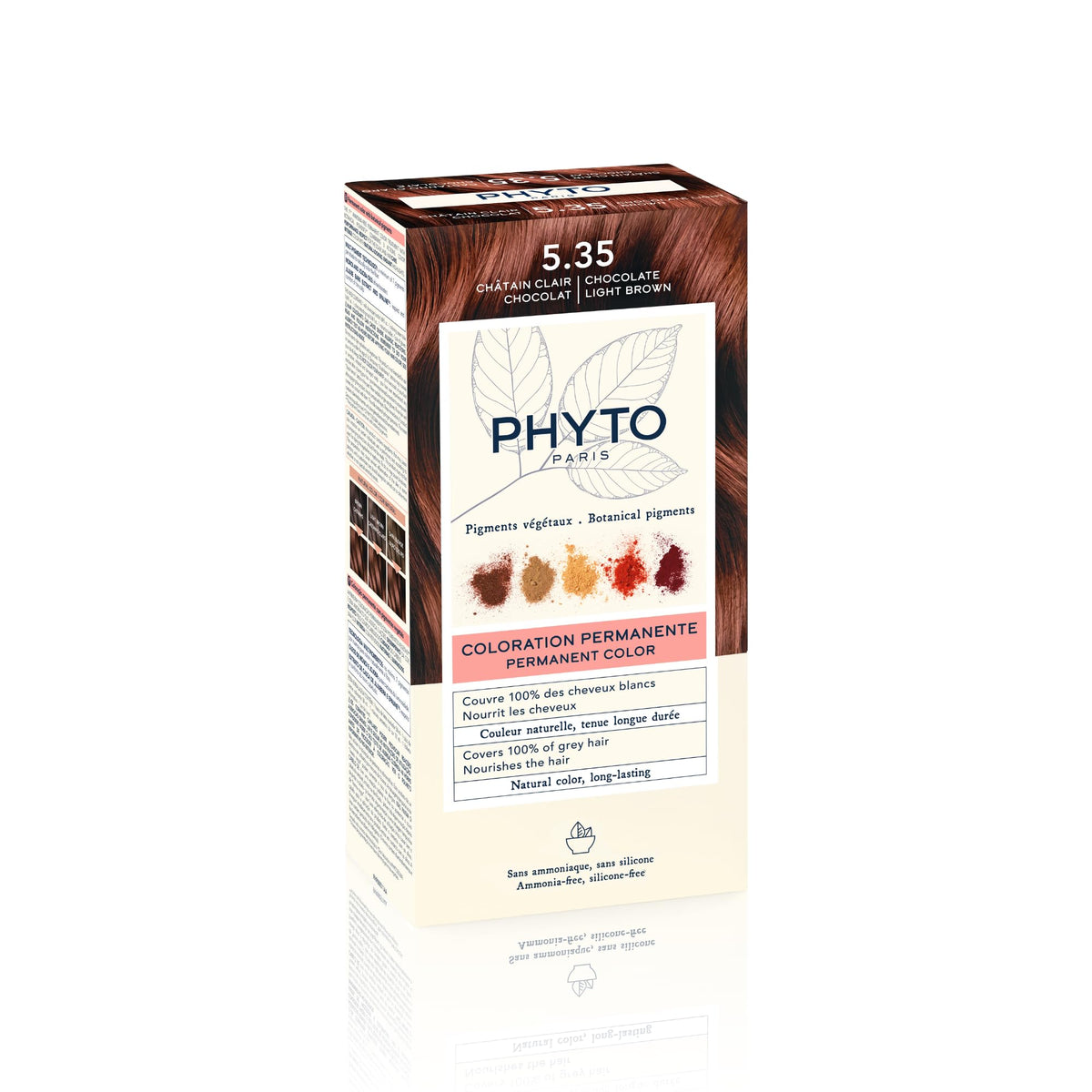 PHYTO Phytocolor 5.35 Chocolat Clair vue de face