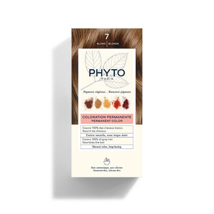 PHYTO Phytocolor 7 Blonde coloration permanente avant application