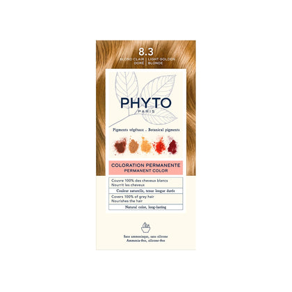 PHYTO Phytocolor 8.3 Blond Doré Clair - emballage avant