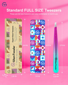 Pince à épiler GlamTweeler avec accessoires de beauté