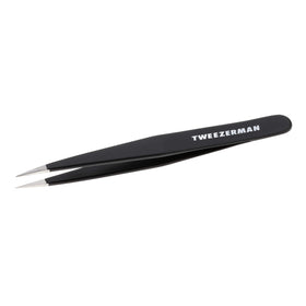 Pince à épiler Tweezerman en acier inoxydable modèle Midnight Sky vue avant