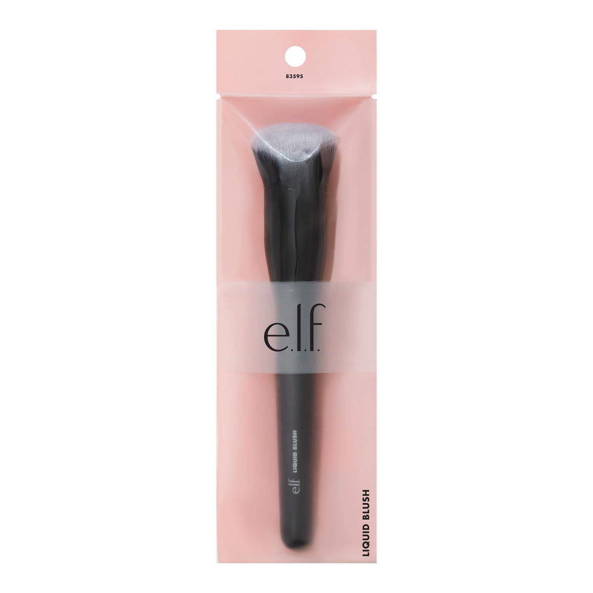 Pinceau à blush liquide e.l.f. avec blush liquide e.l.f. en arrière-plan
