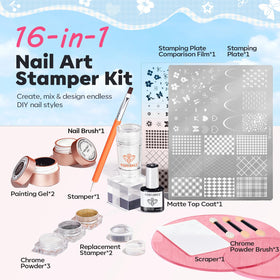 pinceau à double extrémité pour nail art