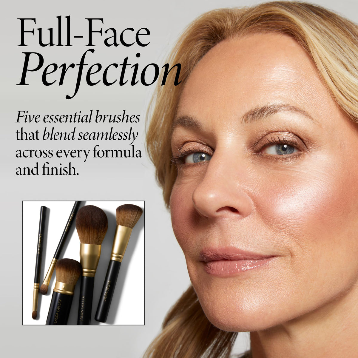 Pinceau Bronzer LAURA GELLER avec poils doux