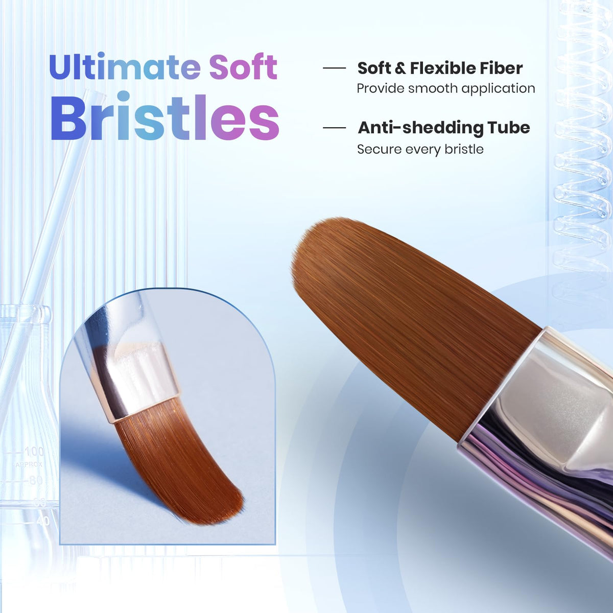 Pinceau de contour pour nail art beetles