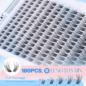 Pinceau de finition inclus dans le kit de cils Pawotence