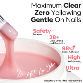 Pinceau double embout pour gel à ongles modelones
