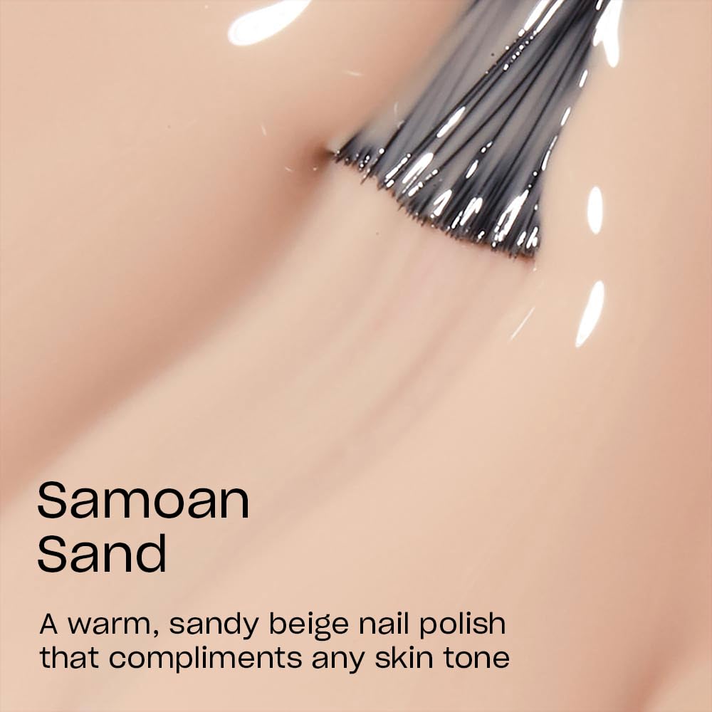 Pinceau du vernis OPI Samoan Sand pour application lisse