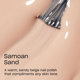 Pinceau du vernis OPI Samoan Sand pour application lisse