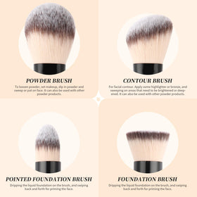 Pinceau DUcare pour le contour avec manche ergonomique