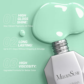 Pinceau ergonomique du vernis gel MelodySusie