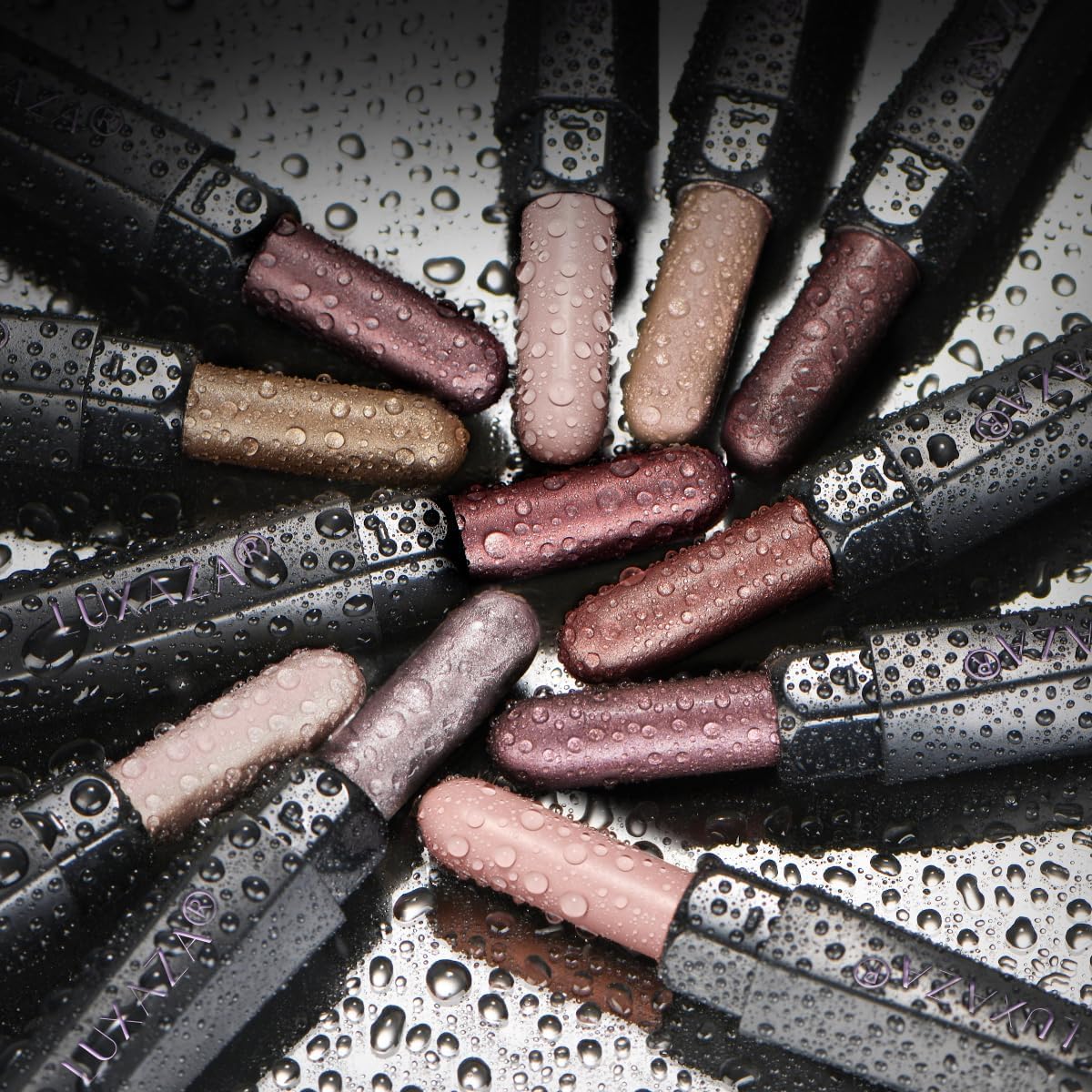 Pinceau intégré des Crayons à Paupières LUXAZA PRO