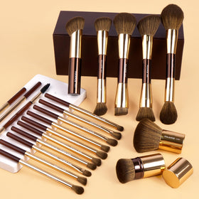 Pinceau kabuki double embout MAANGE avec poils doux