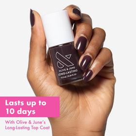 Pinceau large du Vernis à Ongles Olive & June pour application facile